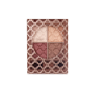 日本直邮KOSE高丝visee蕾丝四色眼影盘大地色哑光平价橘棕酒红珠