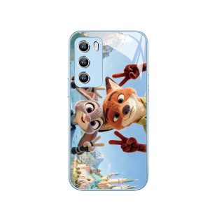 毛绒朱迪尼克手机壳适用小米17promax疯狂动物城2新款vivox300尼克x200朱迪iQOO13高级感oppofindx9蓝色8玻璃