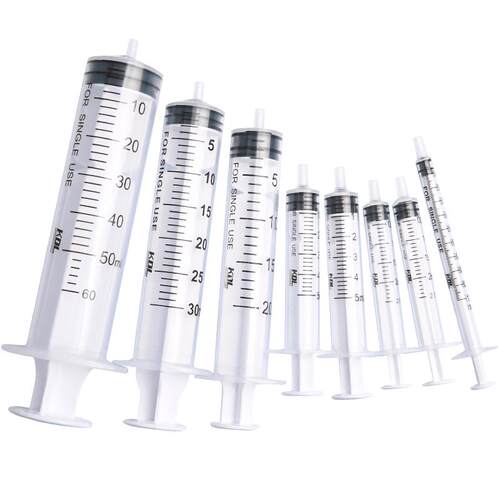1ml5毫升注射器不带针头一次性医用无菌针筒针管喂食器针无针头筒