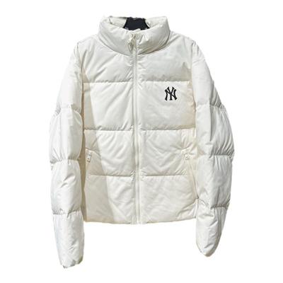 MLB保暖立领短款男女时尚羽绒服