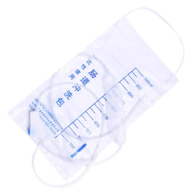 医用灌肠袋灌肠管一次性冲洗袋灌便厕用具（器械）