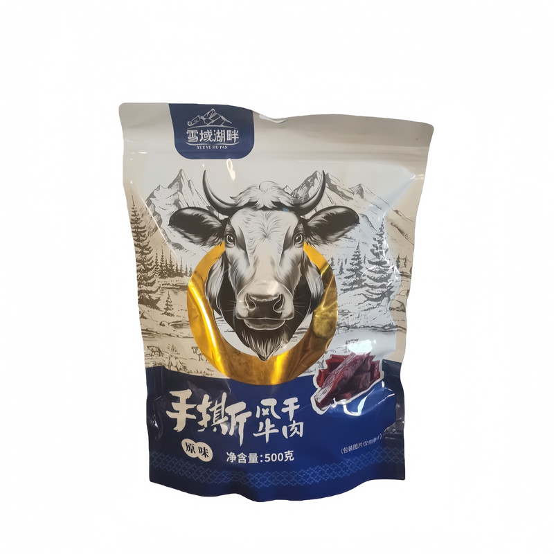 雪域湖畔手撕牛肉干原味香辣500g