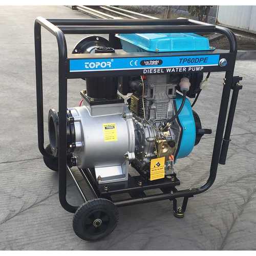 台普牌风冷柴油水泵机组 高扬程TP60DP 铸铁水泵机组