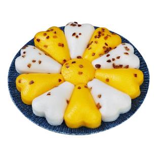 三全双色发糕300g*5袋 原味/南瓜红枣米糕营养早餐半成品加热速食