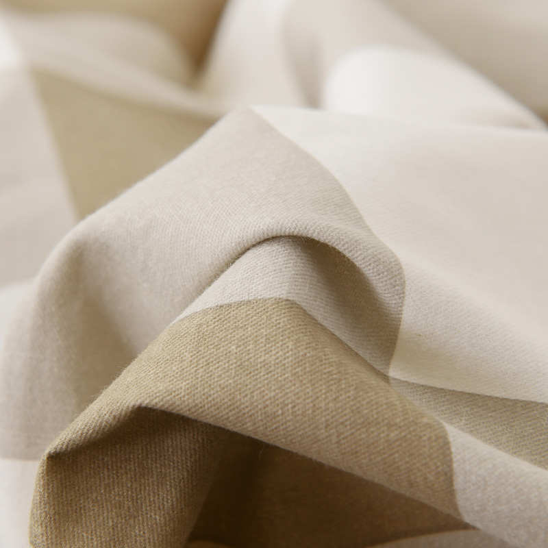 恬梦家纺加厚磨毛床单单件纯棉双人1.5米全棉格子被单1.2单人宿舍