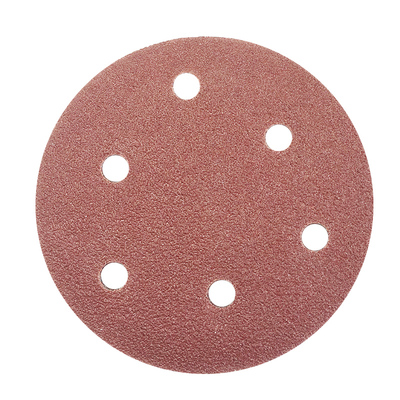 干磨砂纸5寸6孔打磨机圆盘气动