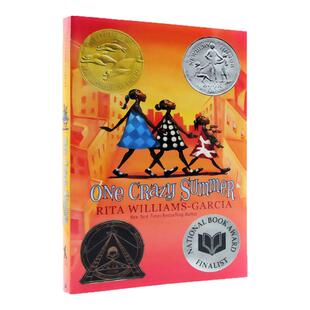 疯狂夏日 英文原版小说 One Crazy Summer 2011年纽伯瑞银奖儿童文学 中小学生课外阅读 Rita Williams-Garcia 进口英语书籍平装版