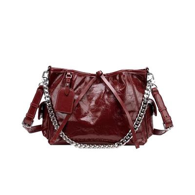 头层牛皮CARRYALL黑武士包包