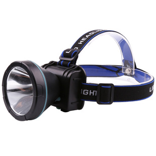 大功率强光锂电池头灯远射高亮LED超亮头带式户外防水千米远射 充