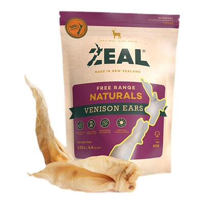 新西兰ZEAL狗零食鹿耳朵磨牙棒