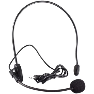 教师用扩音器耳麦话筒线扩威头戴式耳机新在线老师适用小蜜蜂上课