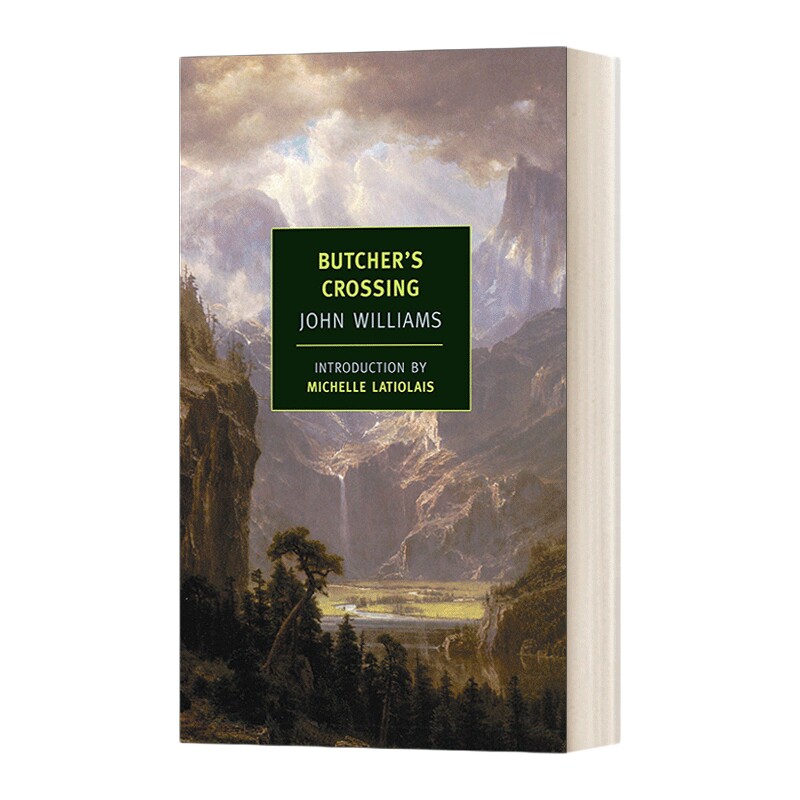 英文原版小说 Butcher's Crossing 屠夫十字镇 屠夫渡口 John Williams约翰·威廉斯 英文版 进口英语原版书籍