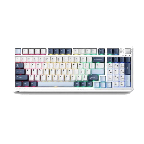 雷神游戏机械键盘VIC68UltraK104S电竞全键无冲TC万磁王RGB轴可拆