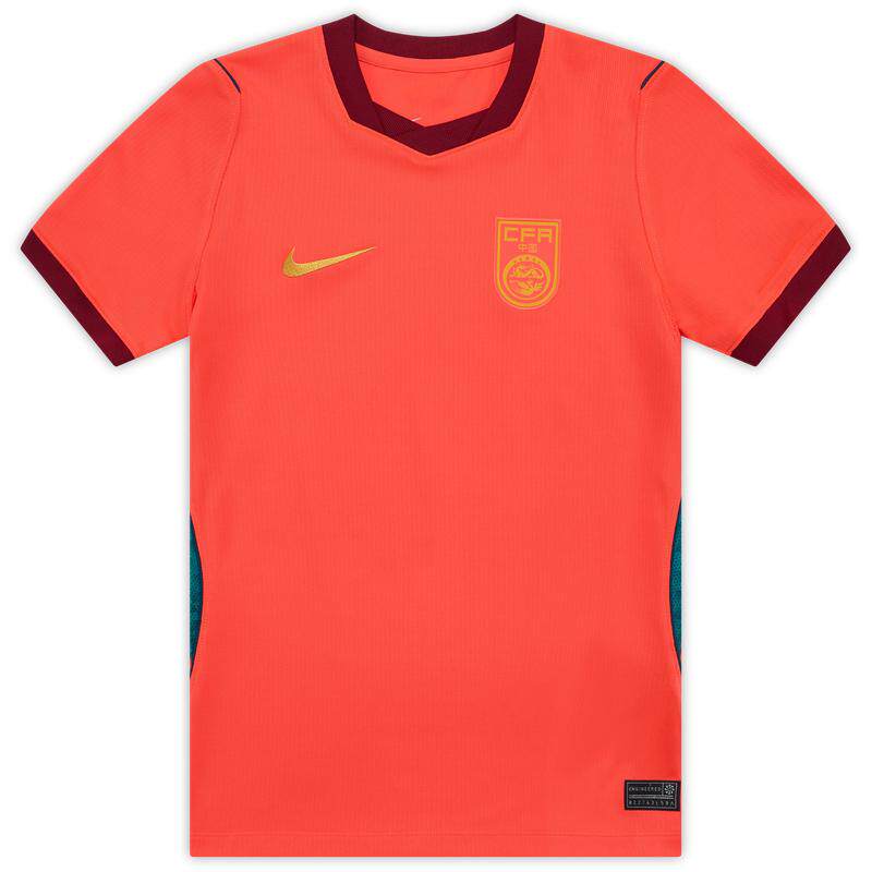 Nike耐克中国队速干大童足球球衣