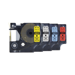 适用艾力生达美标签机色带12mm9 PT-E100 E200打印机标签纸标签带