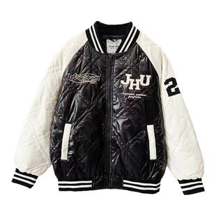 骄骄虎女童轻薄羽绒服2024深秋冬新款大童90白鸭绒内搭羽绒衫J603