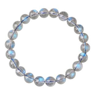 宫里上新月光石手串女款天然正品灰月光水晶手链三八妇女节礼物