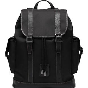 【自营】LONGCHAMP/珑骧男士织物配皮手提双肩包旅行包20035 080