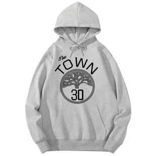 库里联名卫衣男连帽美式篮球训练金州勇士30号curry同款外套加绒