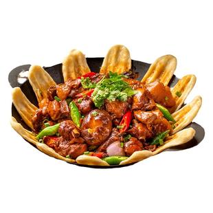 地锅饼半成品营养早餐锅贴玉米面饼子地锅鸡饼速食冷冻烤饼商用