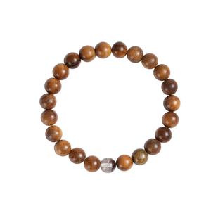 敦煌研究院水晶绿檀木手串 文创手串手链水晶手串男生礼物送朋友