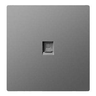 86型六类网线插座面板电话电脑网络网口宽带千兆6六类网线插面板