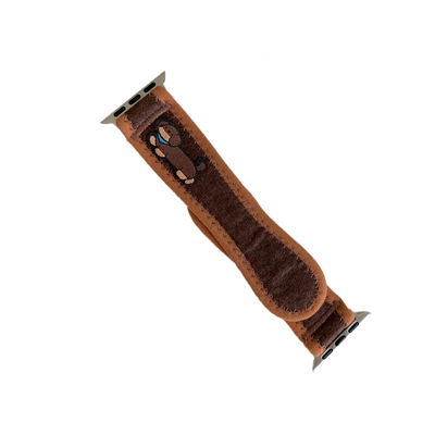 适用苹果手表带s11/10尼龙魔术贴