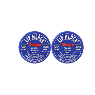 BLISTEX/百蕾适碧唇润唇膏小蓝罐7gX2罐保湿补水修护滋润淡化唇纹