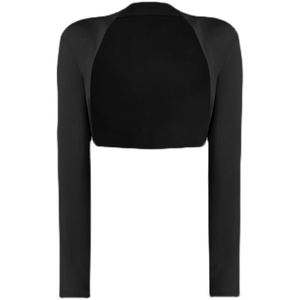 运动长袖瑜伽舞蹈披肩健身上衣纯色开衫防晒小坎肩遮副乳训练罩衫