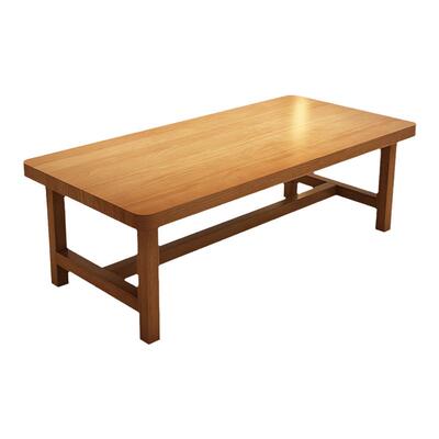 全实木餐桌长方形家用书桌