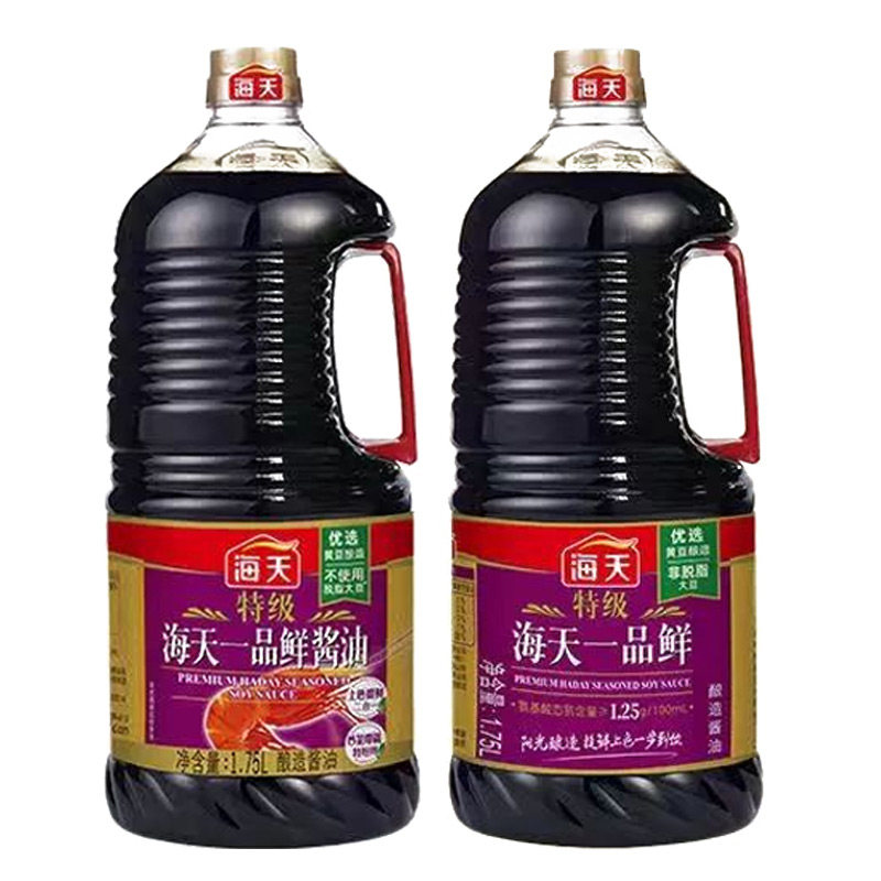 一品鲜酱油酿造生抽海天