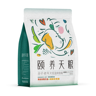 【老年犬粮】颐养天粮低温烘焙狗粮耐威克泰迪比熊7岁+以上通用型