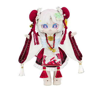 COME4FREE【国风系列】姜姜如律令OB11玩偶12分BJD娃衣汉服裙衣服