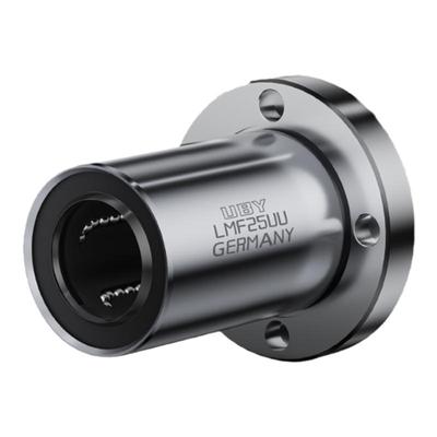 进口圆法兰直线轴承滚珠滑动LMF6 8 10 12 16 20 25 30 35 40UU