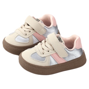 女宝宝鞋秋冬季男宝学步鞋软底小童德训鞋婴儿鞋子男童板鞋德训鞋