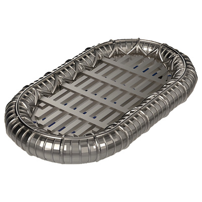 明轮救生筏D打印树脂模型