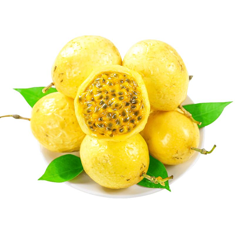 花皮钦蜜9号黄金百香果5斤新鲜水果当季整箱包邮鸡蛋果原浆大果汁