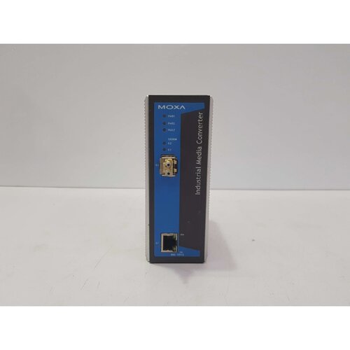 MOXA IMC101G INDUSTRIAL MEDIA CONVERTER 1201001014012 REV 1.