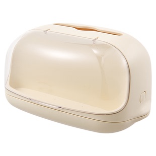 手办纸巾盒创意桌面客厅茶几抽纸盒泡泡玛高级感特盲盒收纳展示架