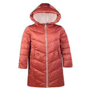 CONATUS/珂尼蒂思热销冬季新款通勤时尚层次感外套女中长款羽绒服