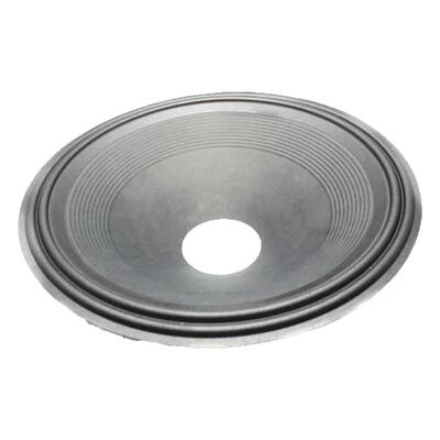 18寸喇叭纸盆锥盆鼓纸 18寸2折线布边紧压黑盆加厚 75.5芯125mm高