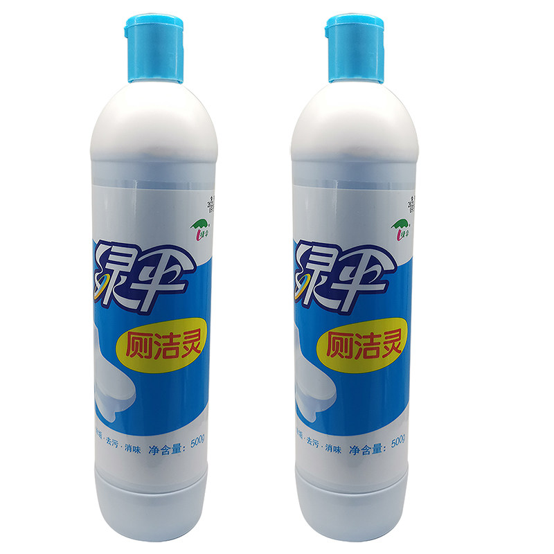 绿伞厕洁灵清香型无磷家用马桶去污除垢除臭清洁剂洁厕液瓶装包邮