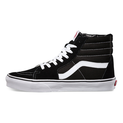 VANS黑白经典款高帮男女鞋情侣