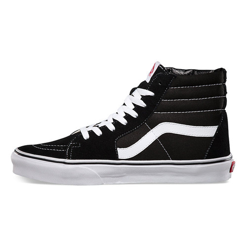 VANS黑白经典款高帮SK8 HI范斯男女鞋情侣帆布滑板鞋VN000D5IB8C