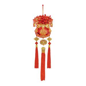 新年装饰红果福袋挂件