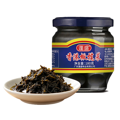 蓬盛香港橄榄菜180g官方旗舰店