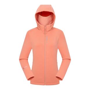 LAFUMA乐飞叶户外Polartec保暖抓绒衣女耐磨双面绒不可拆面罩外套