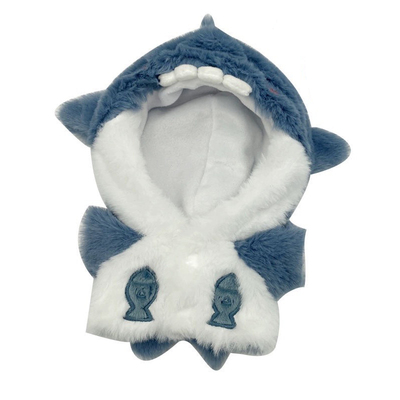 鲨鱼娃衣现货连体衣20cm套装