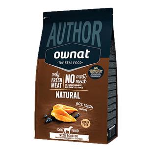 OWNAT官方正品西班牙臻品系列高高蛋公鸡肉无谷低敏成犬粮3kg