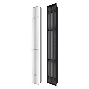 中央空调出风口百叶窗格栅换气定制abs通风进回风口网罩加长面板